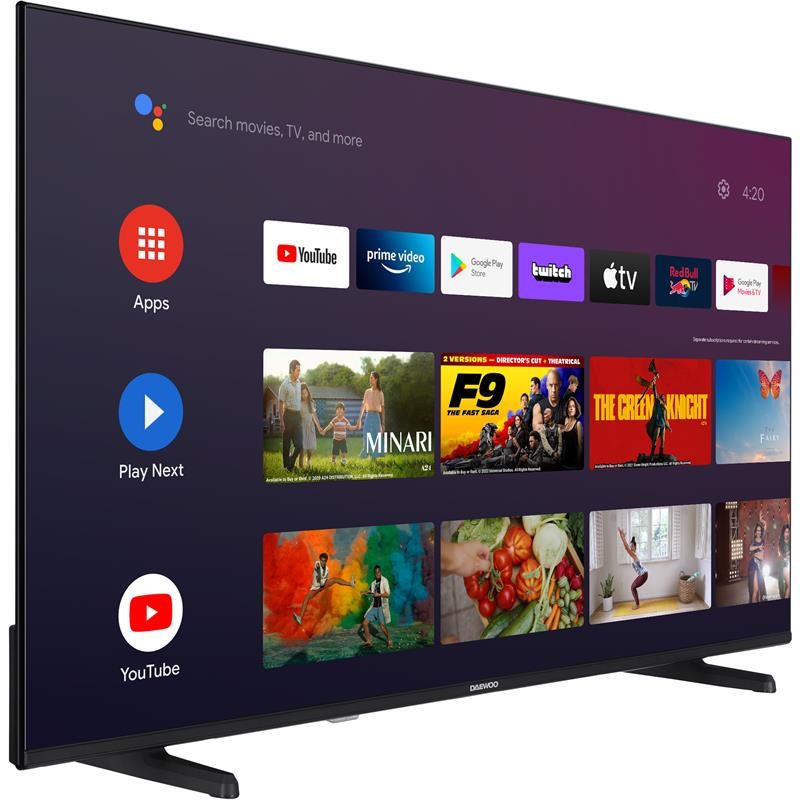 TELEVISOR DAEWOO 43 QLED 4K...