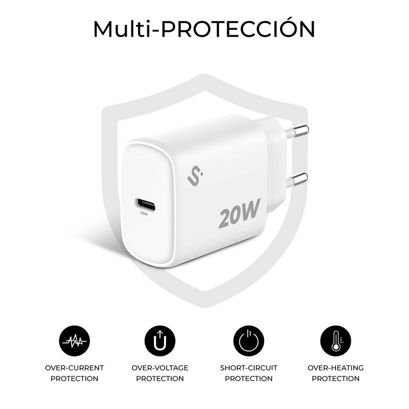 CARGADOR DE PARED SUBBLIM...